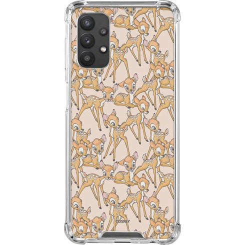 Disney Bambi Character Pattern Galaxy A32 5G Clear Case