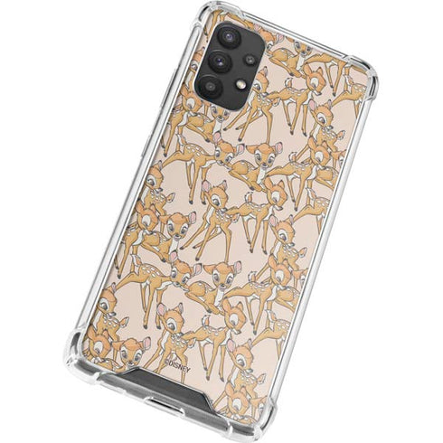 Disney Bambi Character Pattern Galaxy A32 5G Clear Case