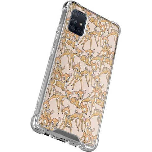 Disney Bambi Character Pattern Galaxy A51 5G Clear Case