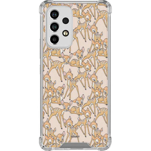 Disney Bambi Character Pattern Galaxy A53 5G Clear Case
