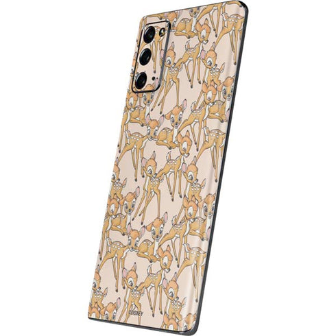 Disney Bambi Character Pattern Galaxy Note20 5G Skin