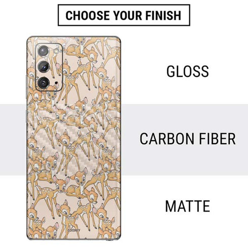 Disney Bambi Character Pattern Galaxy Note20 5G Skin