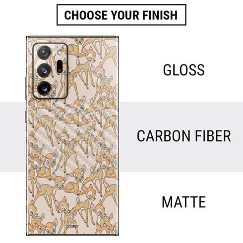 Disney Bambi Character Pattern Galaxy Note20 Ultra 5G Skin