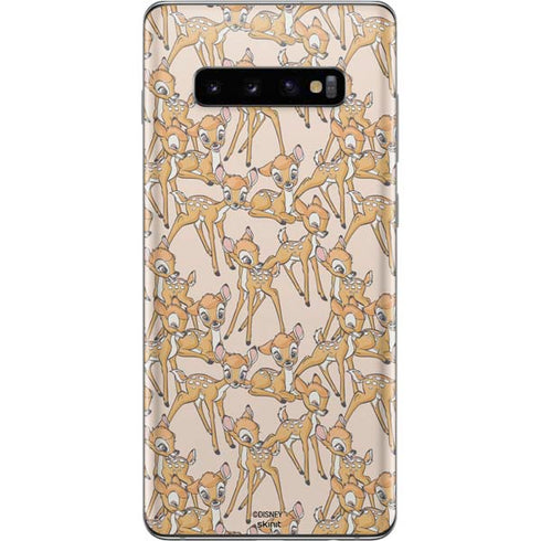 Disney Bambi Character Pattern Galaxy S10 Plus Skin