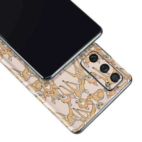 Disney Bambi Character Pattern Galaxy S20 Fan Edition Skin