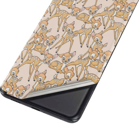 Disney Bambi Character Pattern Galaxy S21 Plus 5G Skin