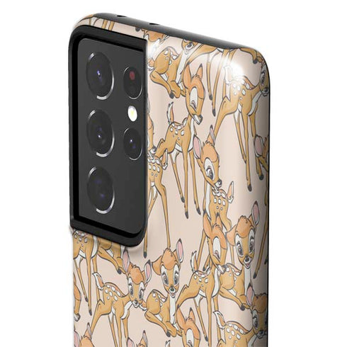 Disney Bambi Character Pattern Galaxy S21 Ultra 5G Pro Case