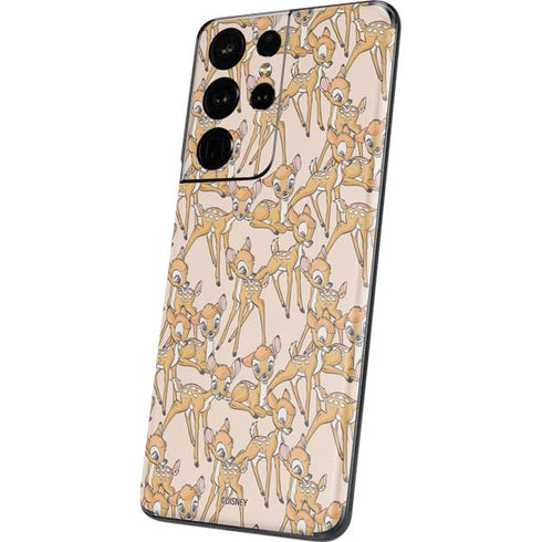 Disney Bambi Character Pattern Galaxy S21 Ultra 5G Skin