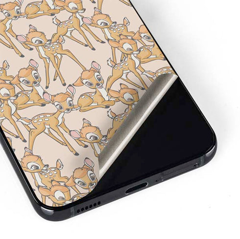 Disney Bambi Character Pattern Galaxy S22 Plus Skin