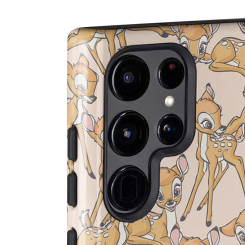 Disney Bambi Character Pattern Galaxy S22 Ultra Pro Case