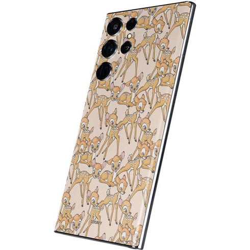 Disney Bambi Character Pattern Galaxy S22 Ultra Skin