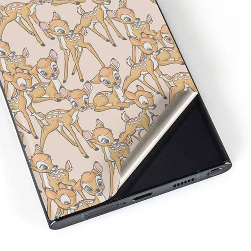 Disney Bambi Character Pattern Galaxy S22 Ultra Skin