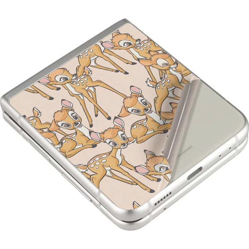 Disney Bambi Character Pattern Galaxy Z Flip3 5G Skin