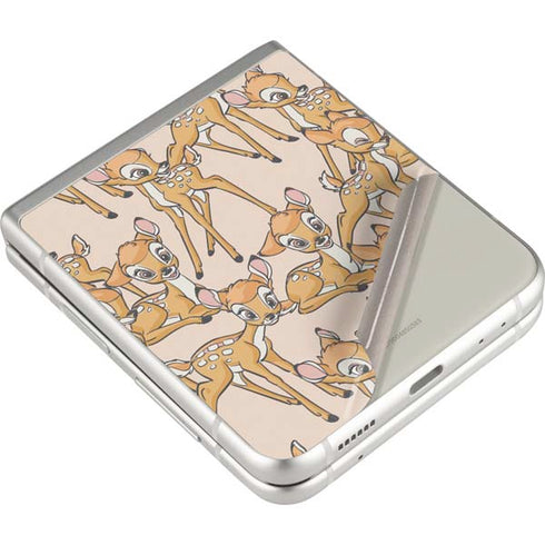 Disney Bambi Character Pattern Galaxy Z Flip4 5G Skin