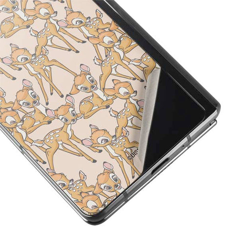 Disney Bambi Character Pattern Galaxy Z Fold2 5G Skin