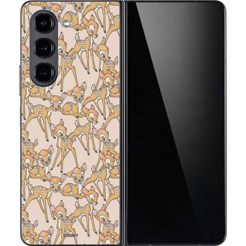 Disney Bambi Character Pattern Galaxy Z Fold5 5G Skin