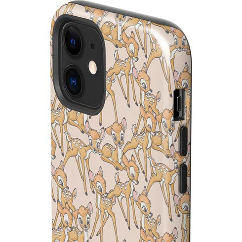 Disney Bambi Character Pattern iPhone 12 Impact Case