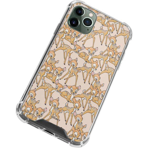 Disney Bambi Character Pattern iPhone 12 Pro Clear Case