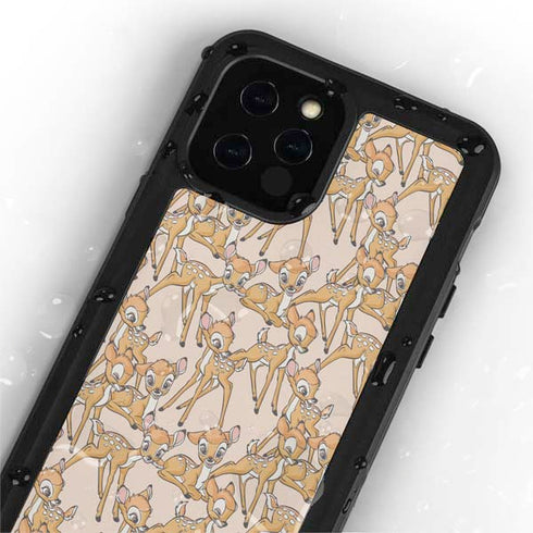 Disney Bambi Character Pattern iPhone 12 Pro Waterproof Case