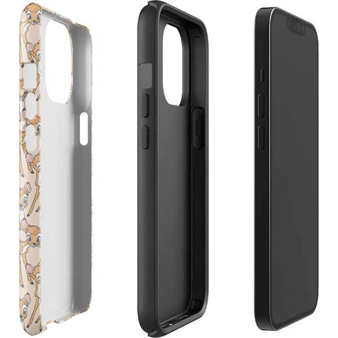 Disney Bambi Character Pattern iPhone 13 Pro Max Impact Case