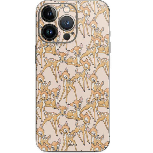 Disney Bambi Character Pattern iPhone 13 Pro Skin