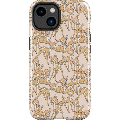 Disney Bambi Character Pattern iPhone 14 Plus Impact Case
