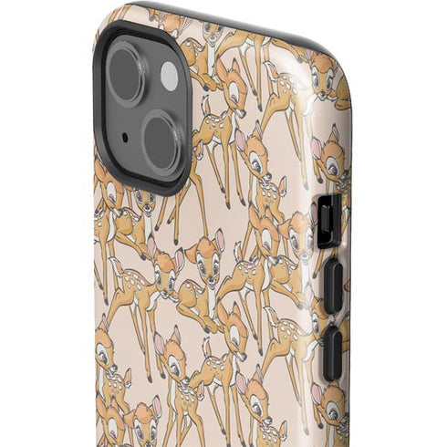 Disney Bambi Character Pattern iPhone 14 Plus Impact Case