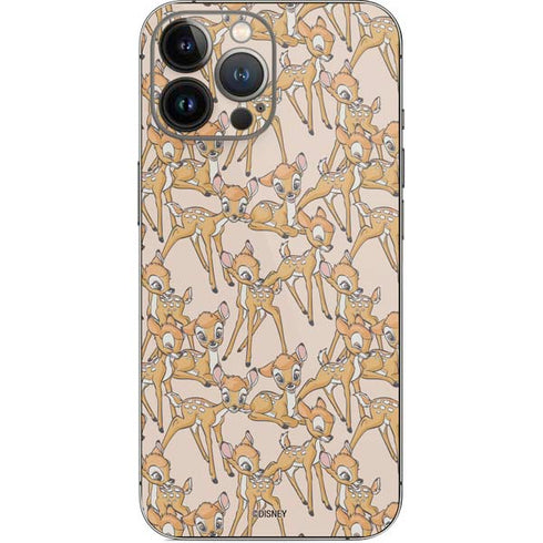 Disney Bambi Character Pattern iPhone 14 Pro Max Skin