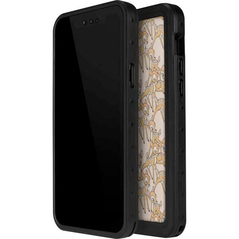 Disney Bambi Character Pattern iPhone 14 Pro Max Waterproof Case