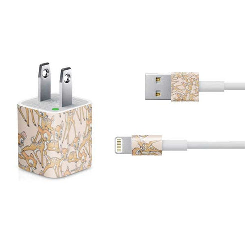 Disney Bambi Character Pattern iPhone Charger (5W USB) Skin