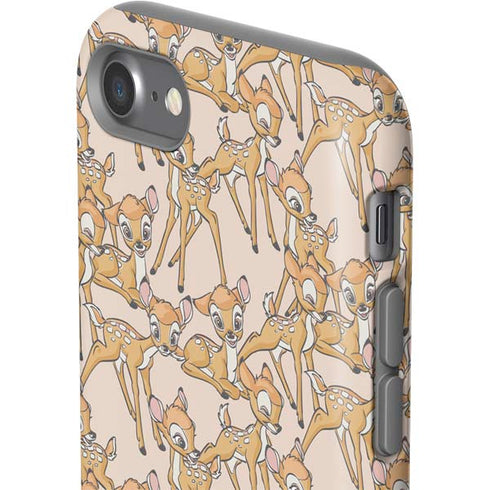 Disney Bambi Character Pattern iPhone SE (2nd & 3rd Gen) Pro Case