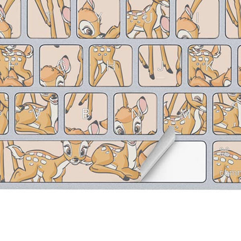 Disney Bambi Character Pattern Magic Keyboard Skin