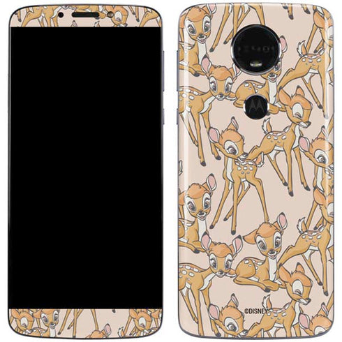 Disney Bambi Character Pattern Moto E5 Plus Skin