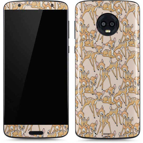 Disney Bambi Character Pattern Moto G6 Skin