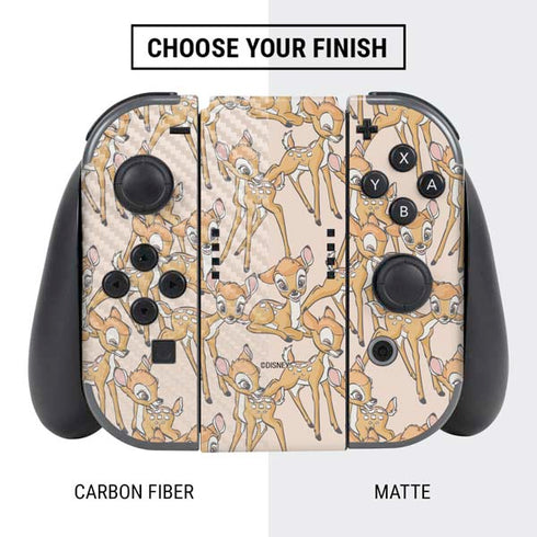 Disney Bambi Character Pattern Nintendo Switch Bundle Skin