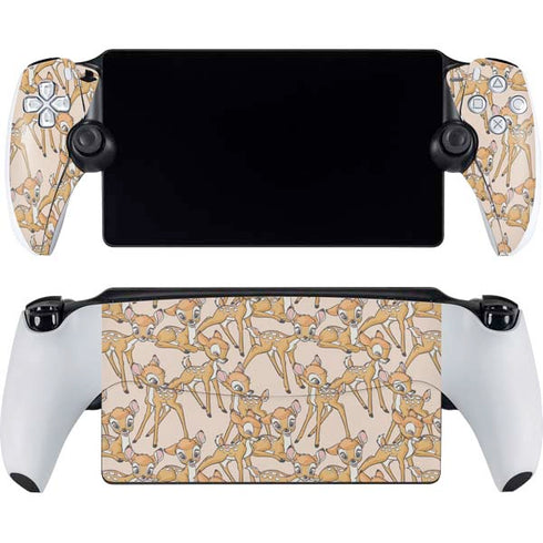 Disney Bambi Character Pattern PlayStation Portal Remote Player Skin