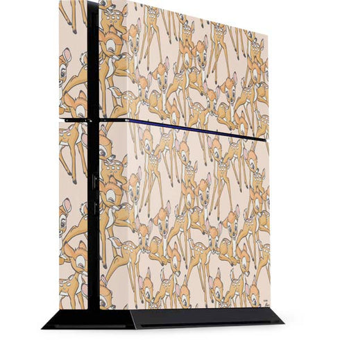 Disney Bambi Character Pattern PS4 Console Skin