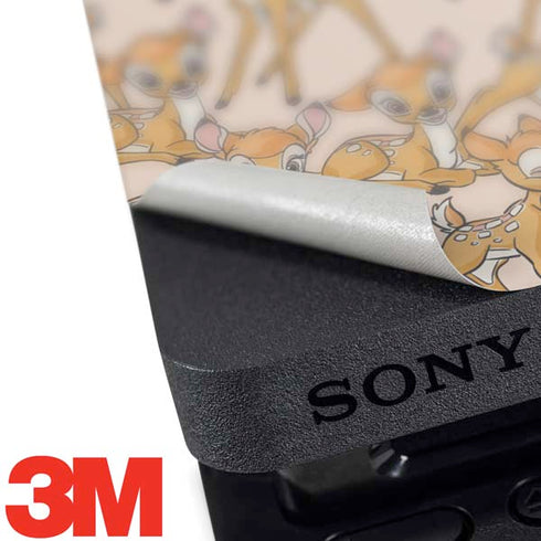Disney Bambi Character Pattern PS4 Slim Bundle Skin