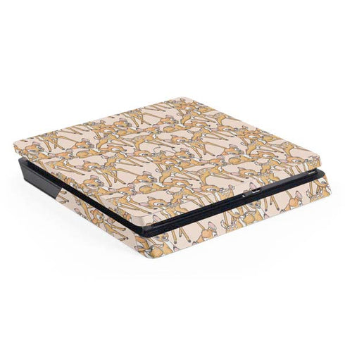 Disney Bambi Character Pattern PS4 Slim Skin