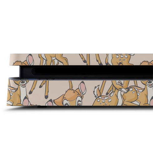 Disney Bambi Character Pattern PS4 Slim Skin