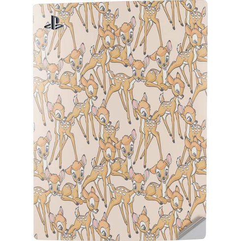 Disney Bambi Character Pattern PS5 Digital Edition Console Skin