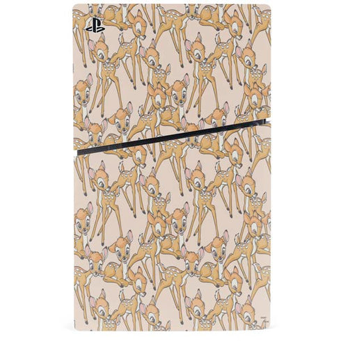 Disney Bambi Character Pattern PS5 Slim Disk Console Skin