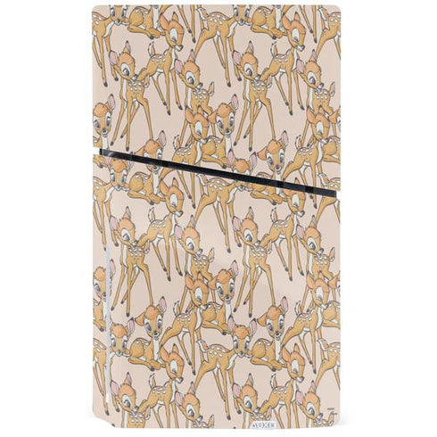 Disney Bambi Character Pattern PS5 Slim Disk Console Skin