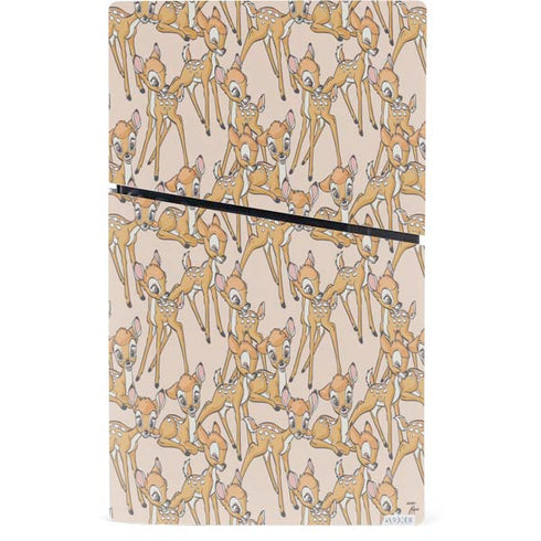 Disney Bambi Character Pattern PS5 Slim Digital Edition Console Skin