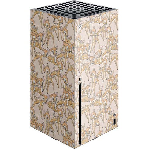 Disney Bambi Character Pattern Xbox Series X Console Skin
