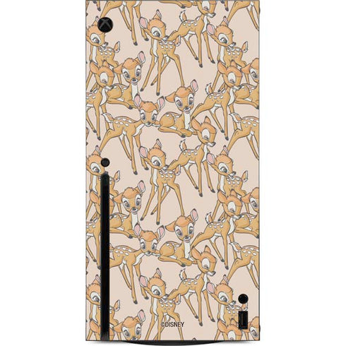 Disney Bambi Character Pattern Xbox Series X Console Skin
