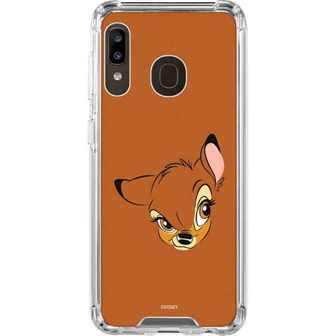Disney Bambi Portrait Galaxy A30 Clear Case