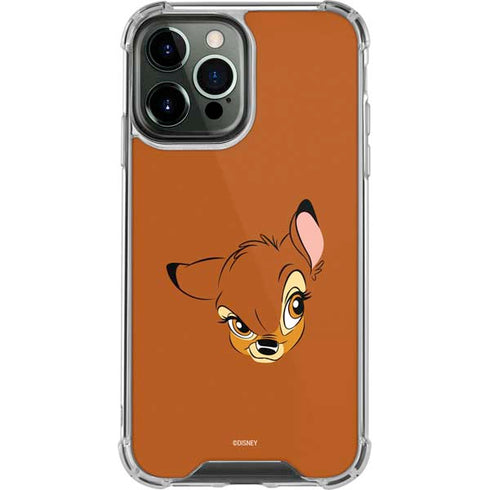 Disney Bambi Portrait iPhone 14 Pro Max Clear Case