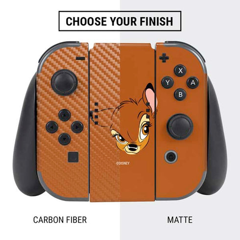 Disney Bambi Portrait Nintendo Switch Bundle Skin