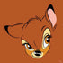 Disney Bambi Portrait PS4 Slim Skin